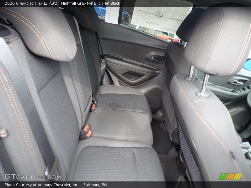 Nightfall Gray Metallic / Jet Black 2020 Chevrolet Trax LS AWD