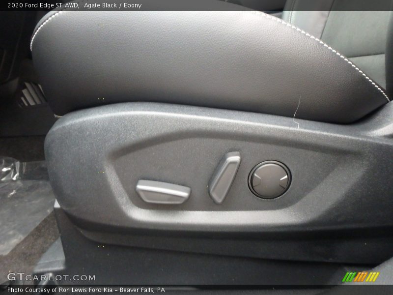 Agate Black / Ebony 2020 Ford Edge ST AWD