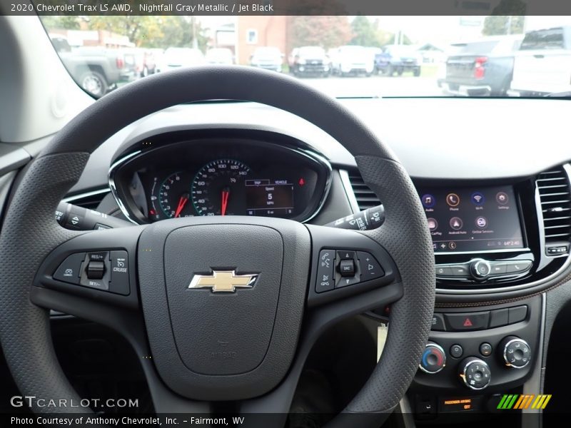 Dashboard of 2020 Trax LS AWD