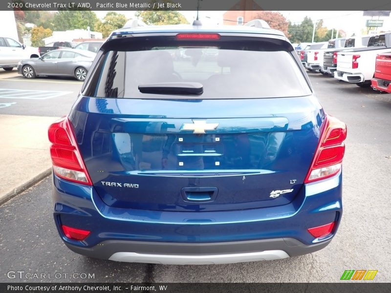 Pacific Blue Metallic / Jet Black 2020 Chevrolet Trax LT AWD