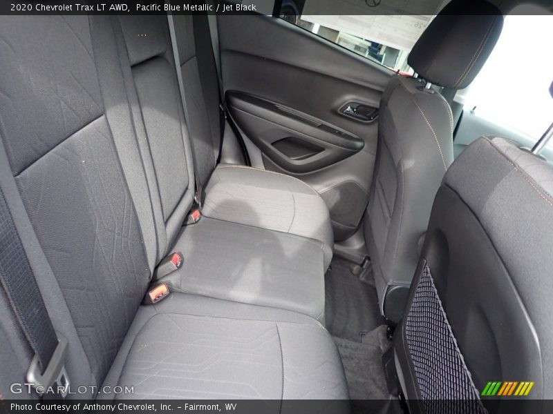 Pacific Blue Metallic / Jet Black 2020 Chevrolet Trax LT AWD