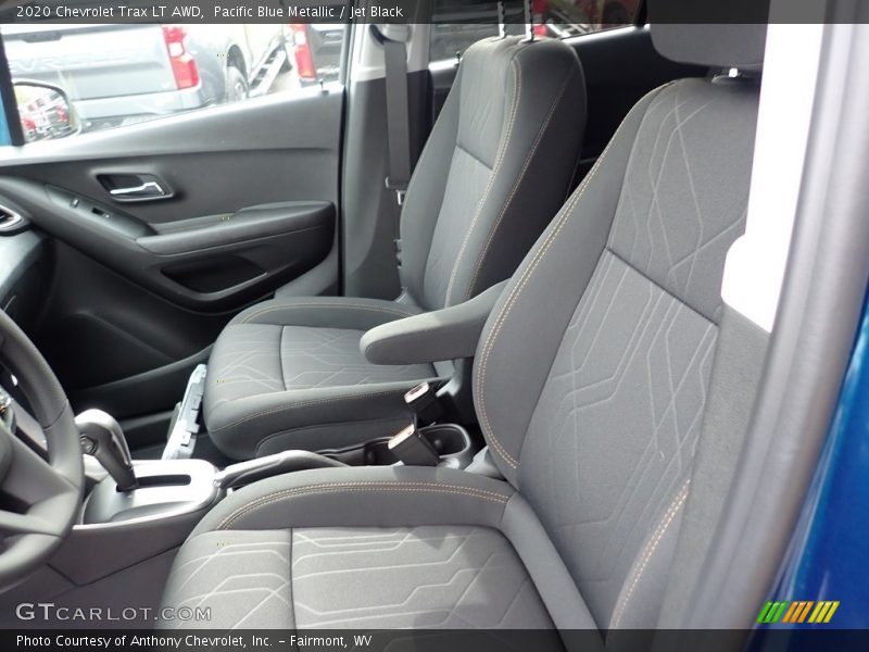 Pacific Blue Metallic / Jet Black 2020 Chevrolet Trax LT AWD