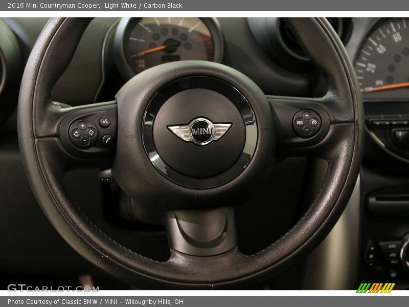 Light White / Carbon Black 2016 Mini Countryman Cooper
