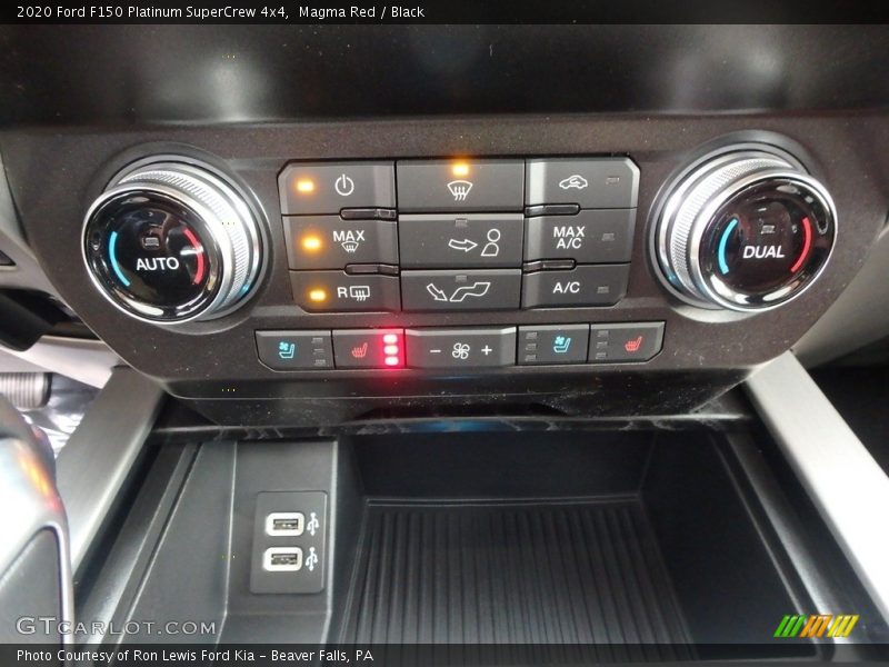 Controls of 2020 F150 Platinum SuperCrew 4x4