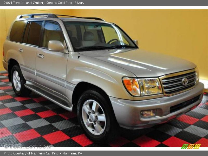 Sonora Gold Pearl / Ivory 2004 Toyota Land Cruiser