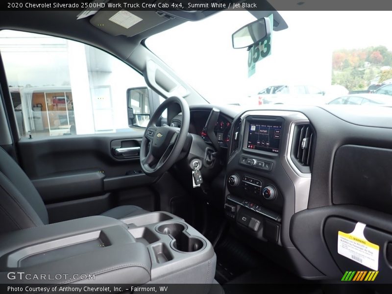 Dashboard of 2020 Silverado 2500HD Work Truck Crew Cab 4x4