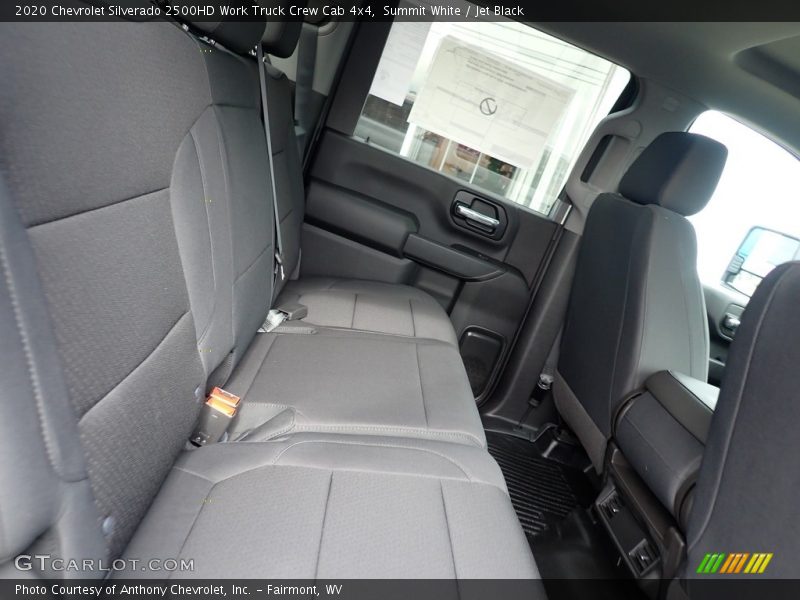 Rear Seat of 2020 Silverado 2500HD Work Truck Crew Cab 4x4