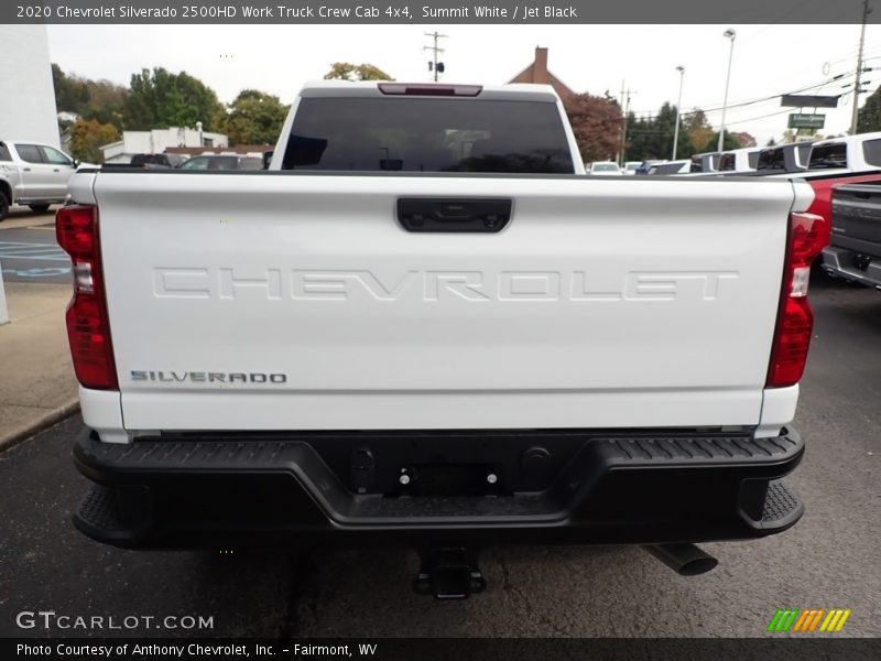 Summit White / Jet Black 2020 Chevrolet Silverado 2500HD Work Truck Crew Cab 4x4