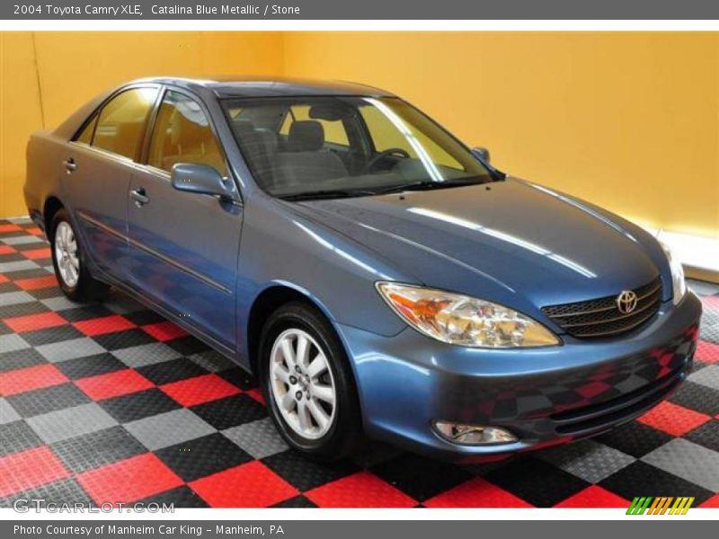 Catalina Blue Metallic / Stone 2004 Toyota Camry XLE