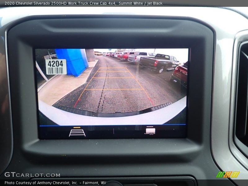 Summit White / Jet Black 2020 Chevrolet Silverado 2500HD Work Truck Crew Cab 4x4