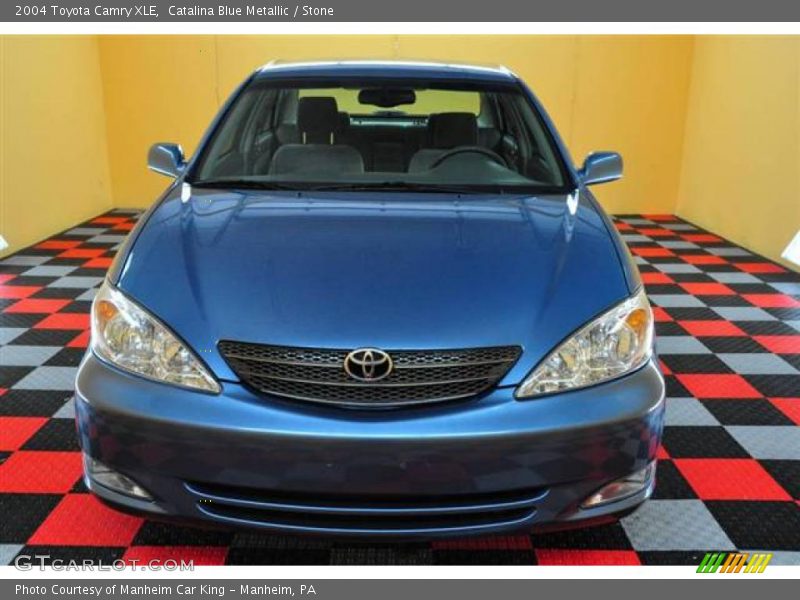 Catalina Blue Metallic / Stone 2004 Toyota Camry XLE