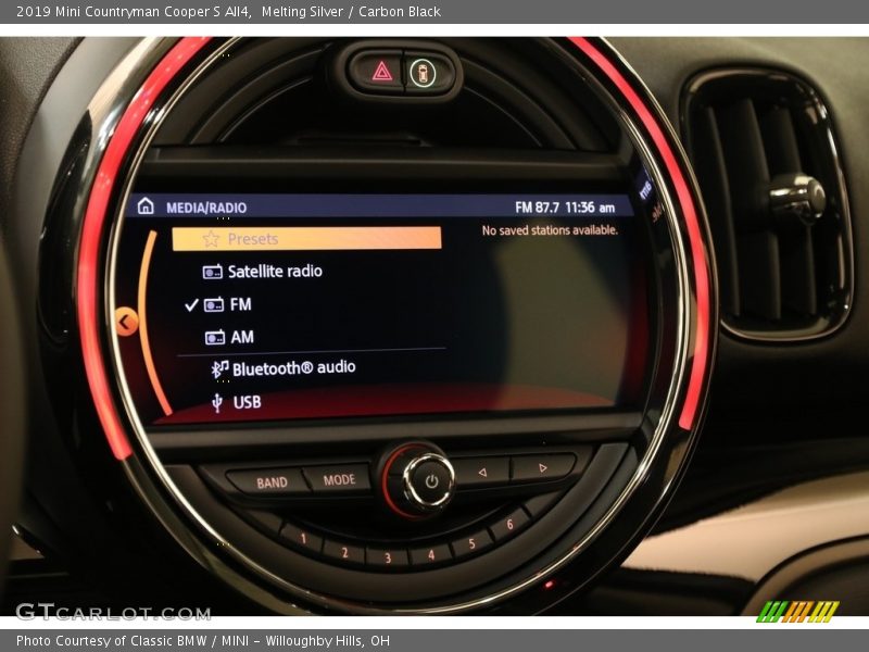 Melting Silver / Carbon Black 2019 Mini Countryman Cooper S All4