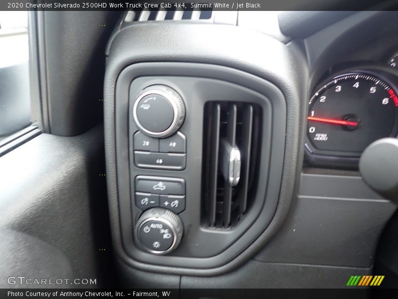 Summit White / Jet Black 2020 Chevrolet Silverado 2500HD Work Truck Crew Cab 4x4