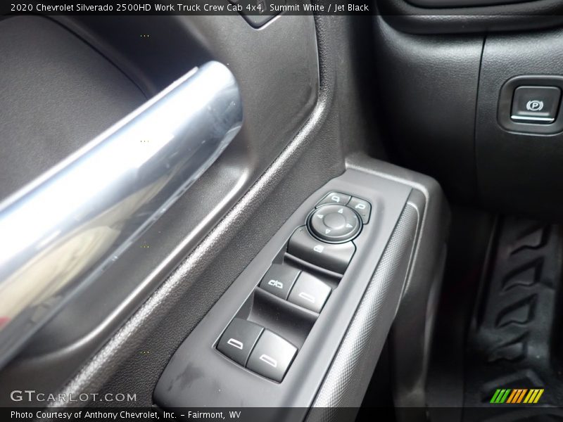 Summit White / Jet Black 2020 Chevrolet Silverado 2500HD Work Truck Crew Cab 4x4