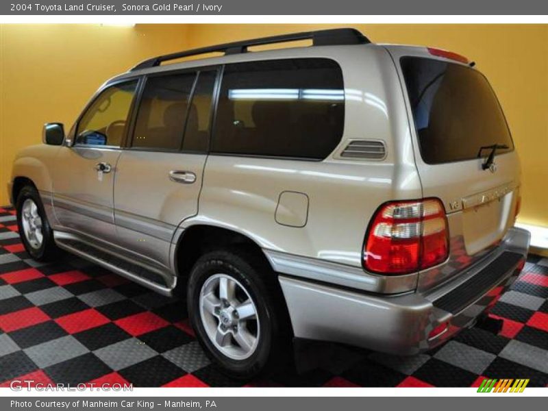 Sonora Gold Pearl / Ivory 2004 Toyota Land Cruiser