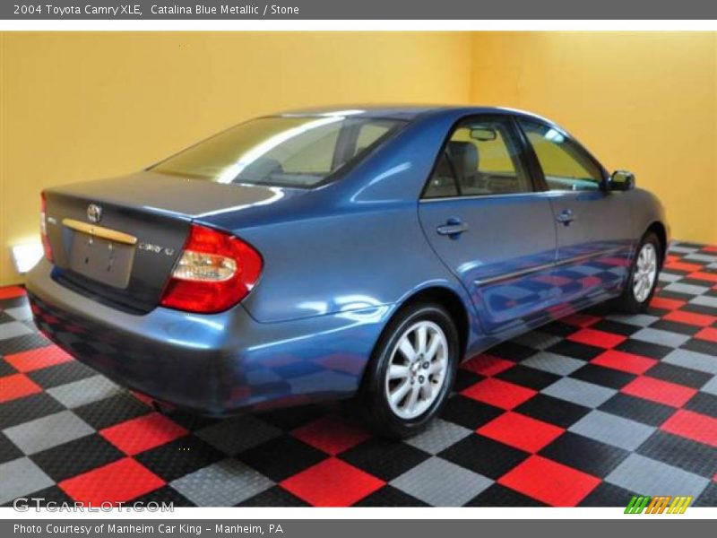 Catalina Blue Metallic / Stone 2004 Toyota Camry XLE