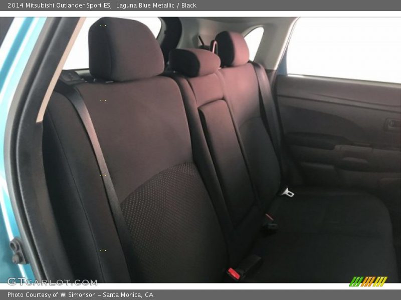 Laguna Blue Metallic / Black 2014 Mitsubishi Outlander Sport ES