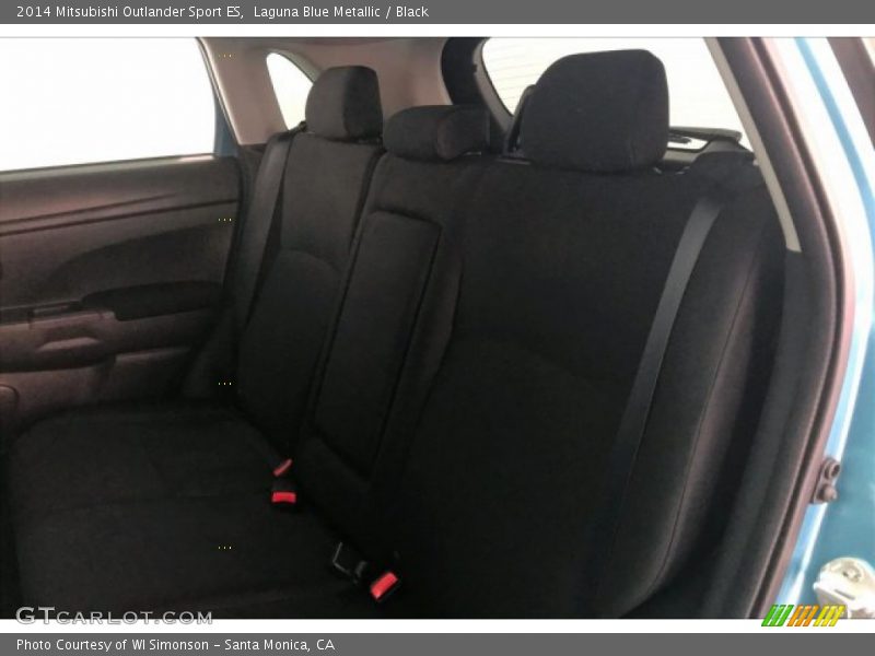 Laguna Blue Metallic / Black 2014 Mitsubishi Outlander Sport ES