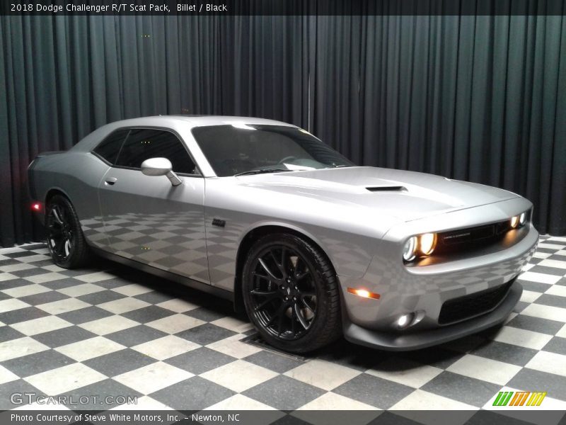 Billet / Black 2018 Dodge Challenger R/T Scat Pack
