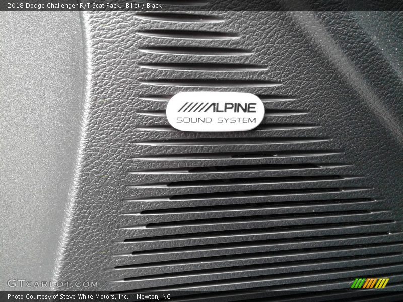 Billet / Black 2018 Dodge Challenger R/T Scat Pack