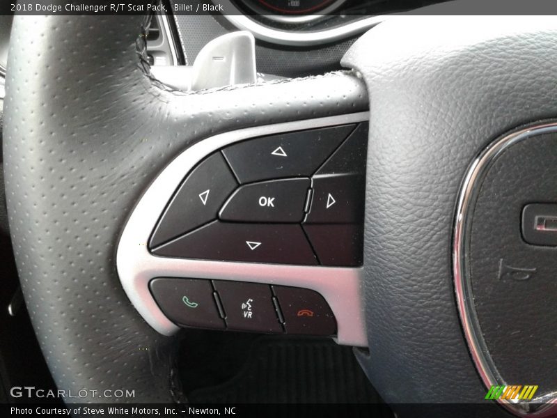 Billet / Black 2018 Dodge Challenger R/T Scat Pack