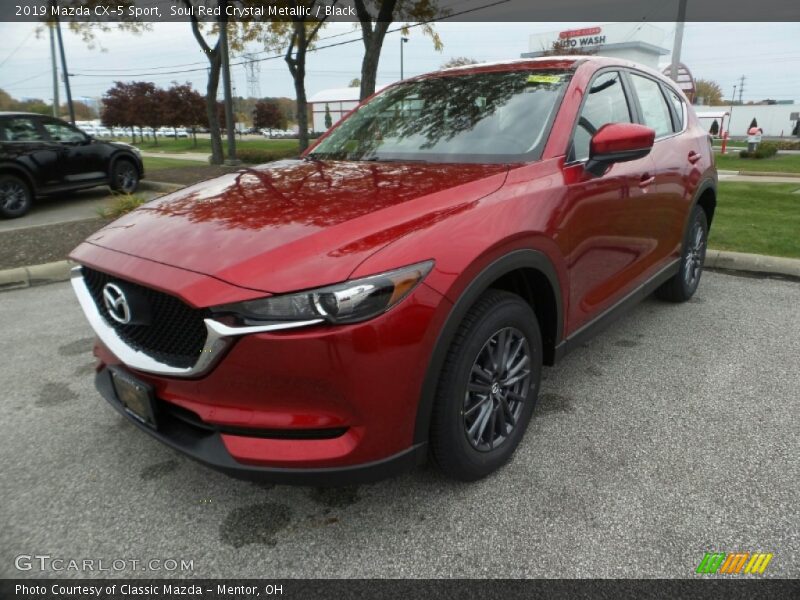 Front 3/4 View of 2019 CX-5 Sport