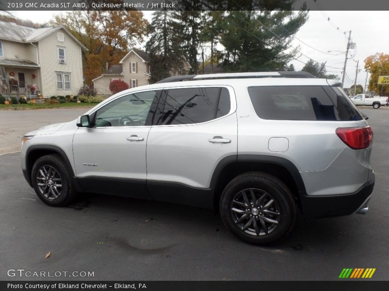 Quicksilver Metallic / Jet Black 2019 GMC Acadia SLT AWD
