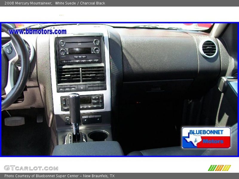 White Suede / Charcoal Black 2008 Mercury Mountaineer