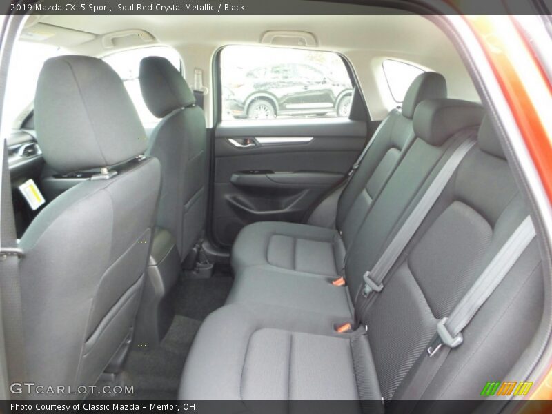 Rear Seat of 2019 CX-5 Sport