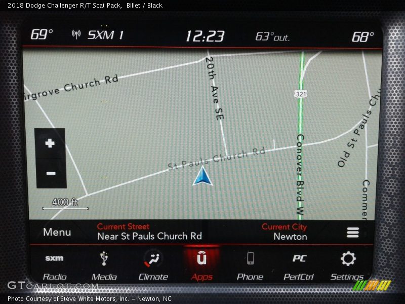 Billet / Black 2018 Dodge Challenger R/T Scat Pack