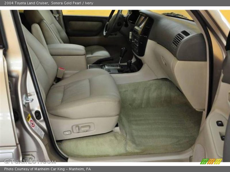 Sonora Gold Pearl / Ivory 2004 Toyota Land Cruiser