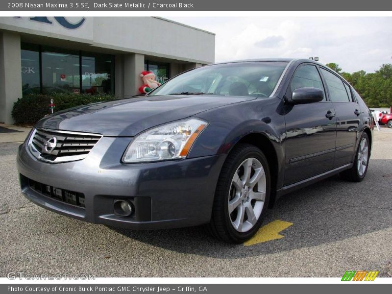 Dark Slate Metallic / Charcoal Black 2008 Nissan Maxima 3.5 SE