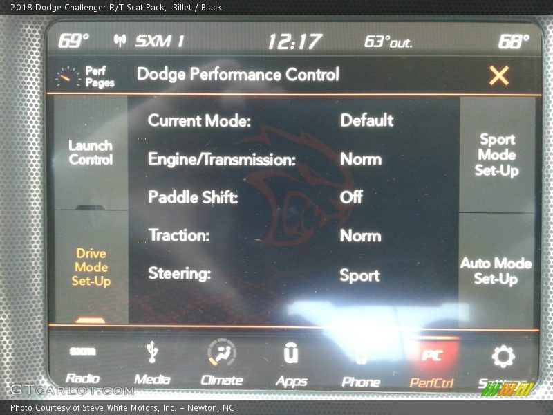 Billet / Black 2018 Dodge Challenger R/T Scat Pack