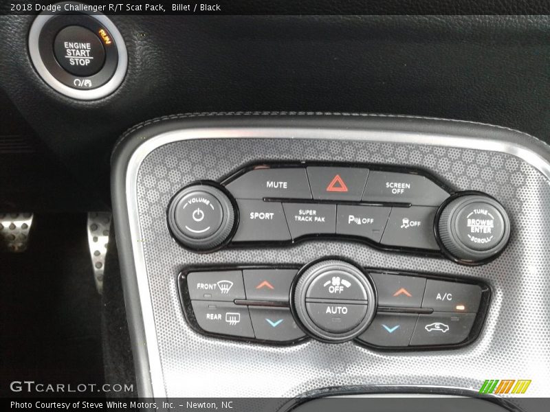 Billet / Black 2018 Dodge Challenger R/T Scat Pack