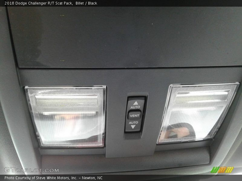Billet / Black 2018 Dodge Challenger R/T Scat Pack