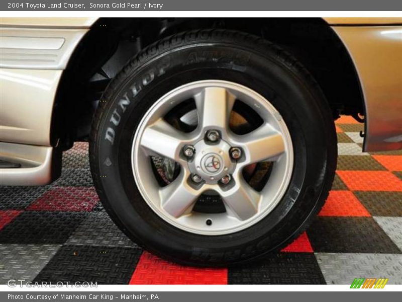 Sonora Gold Pearl / Ivory 2004 Toyota Land Cruiser
