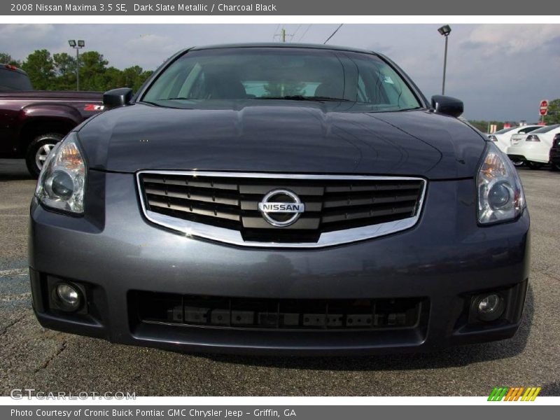 Dark Slate Metallic / Charcoal Black 2008 Nissan Maxima 3.5 SE