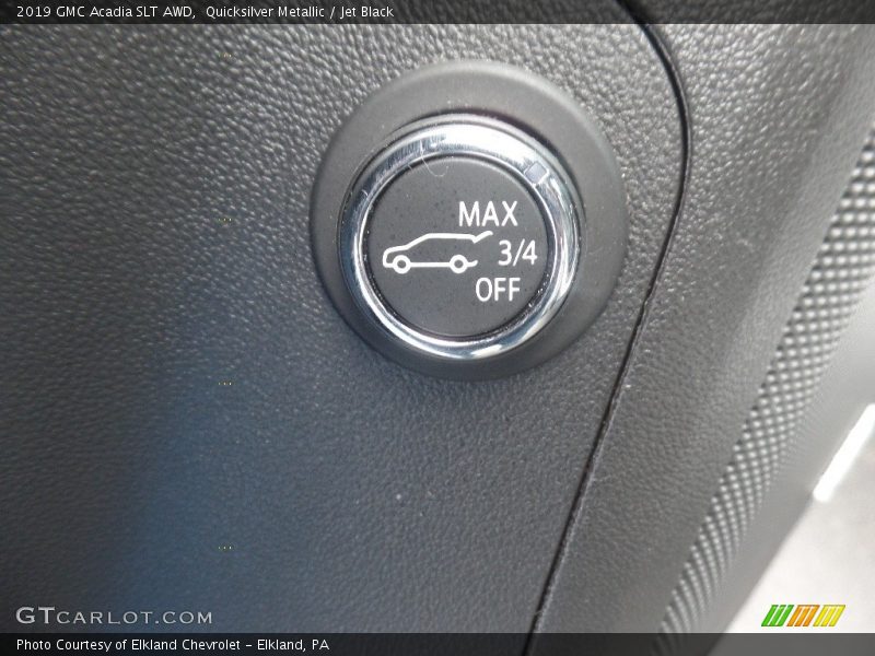 Quicksilver Metallic / Jet Black 2019 GMC Acadia SLT AWD