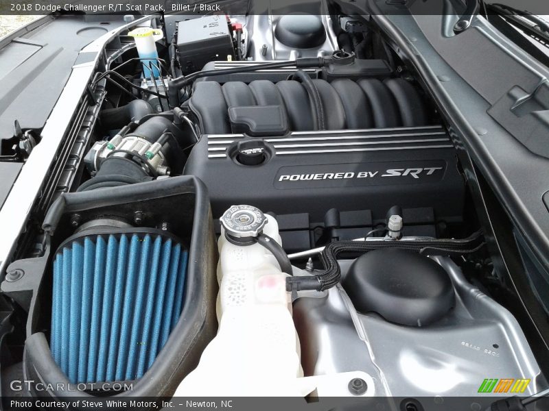 Billet / Black 2018 Dodge Challenger R/T Scat Pack