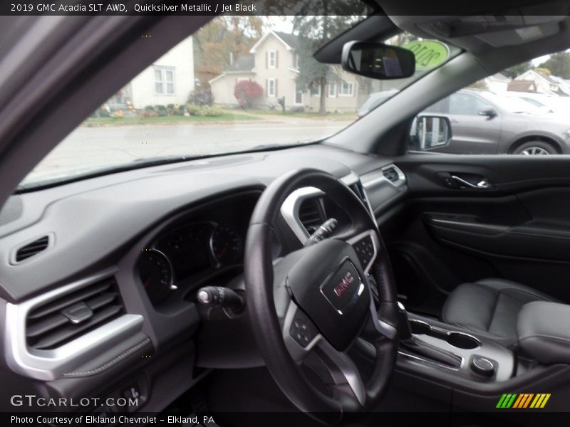 Quicksilver Metallic / Jet Black 2019 GMC Acadia SLT AWD