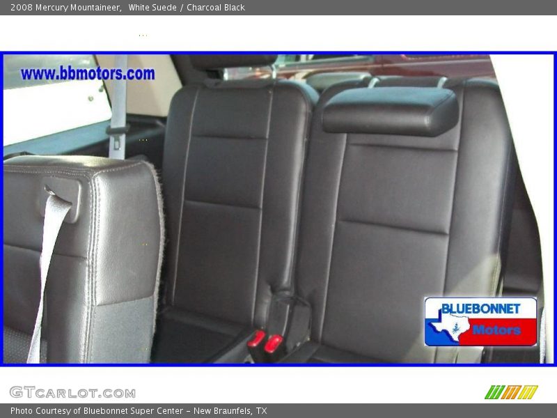 White Suede / Charcoal Black 2008 Mercury Mountaineer