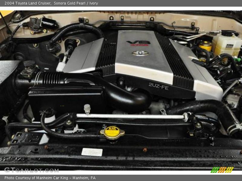 Sonora Gold Pearl / Ivory 2004 Toyota Land Cruiser