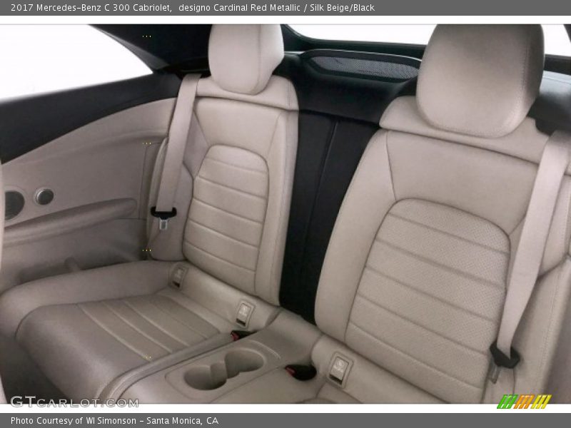 designo Cardinal Red Metallic / Silk Beige/Black 2017 Mercedes-Benz C 300 Cabriolet