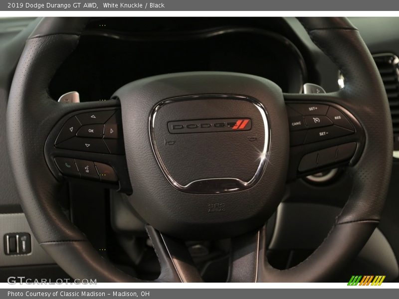 White Knuckle / Black 2019 Dodge Durango GT AWD