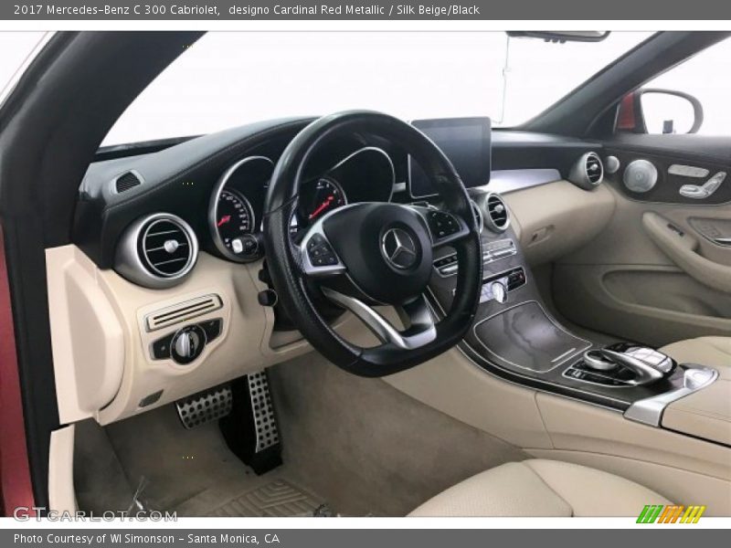 designo Cardinal Red Metallic / Silk Beige/Black 2017 Mercedes-Benz C 300 Cabriolet