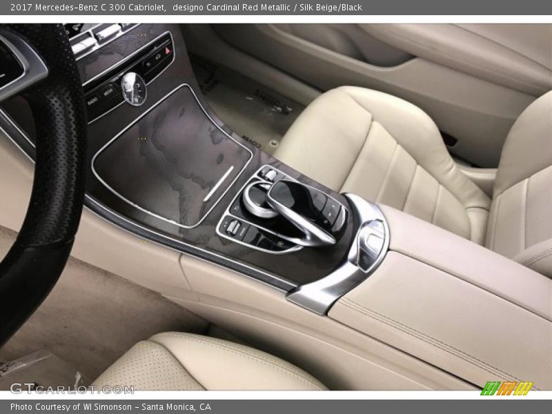 designo Cardinal Red Metallic / Silk Beige/Black 2017 Mercedes-Benz C 300 Cabriolet