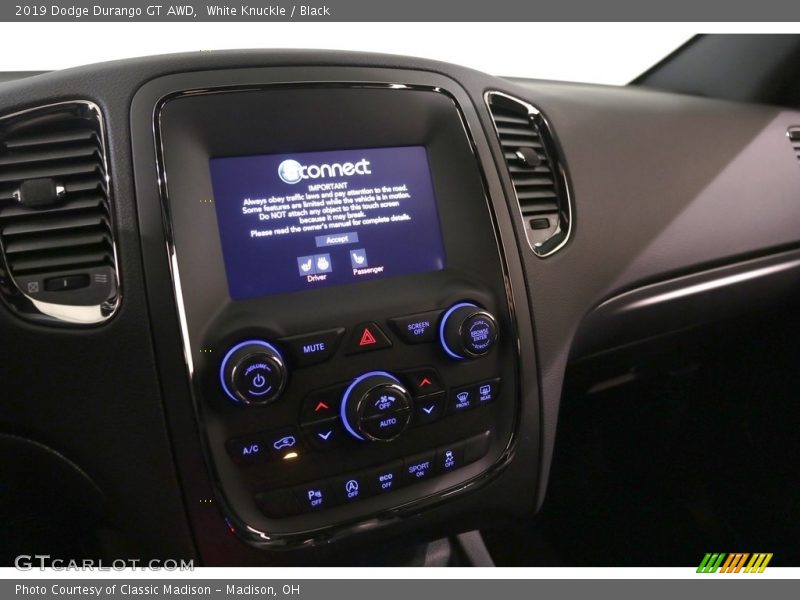 White Knuckle / Black 2019 Dodge Durango GT AWD