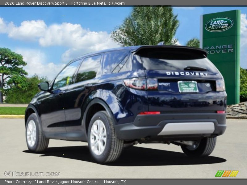 Portofino Blue Metallic / Acorn 2020 Land Rover Discovery Sport S