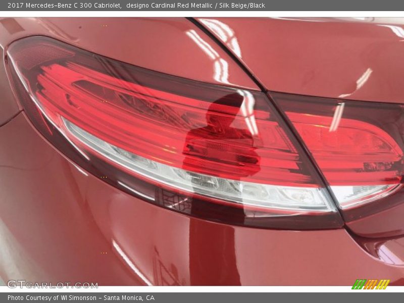 designo Cardinal Red Metallic / Silk Beige/Black 2017 Mercedes-Benz C 300 Cabriolet