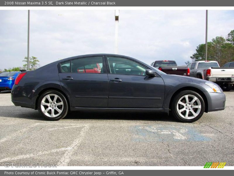 Dark Slate Metallic / Charcoal Black 2008 Nissan Maxima 3.5 SE
